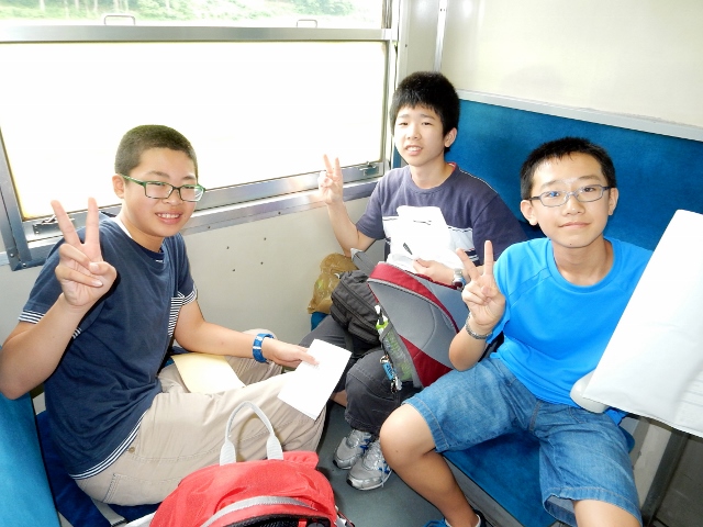 2015/7/18　只見線に乗って　からむし織の里フェアに行こう